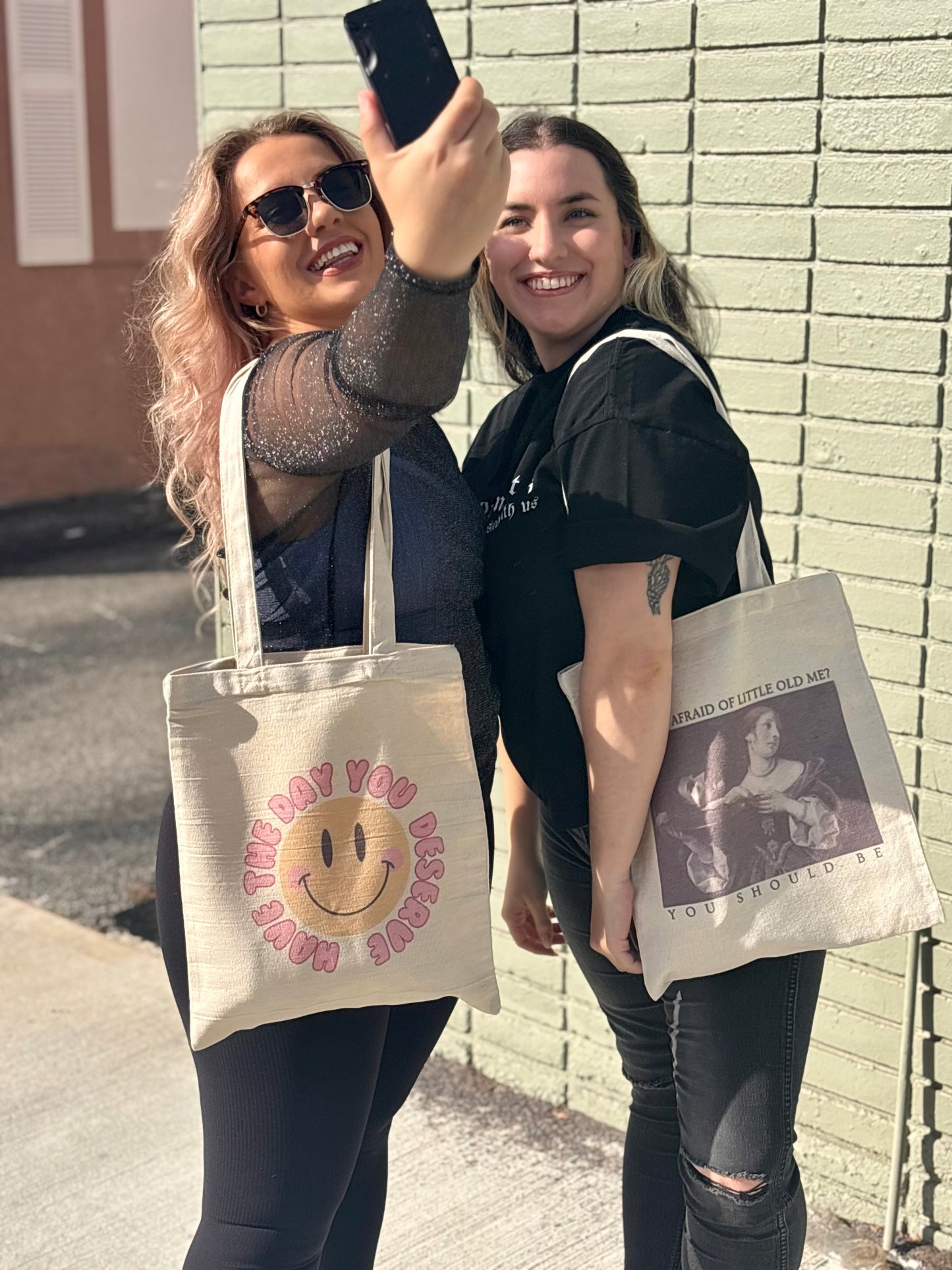 Who's Afraid of little Old Me? Tote Bag