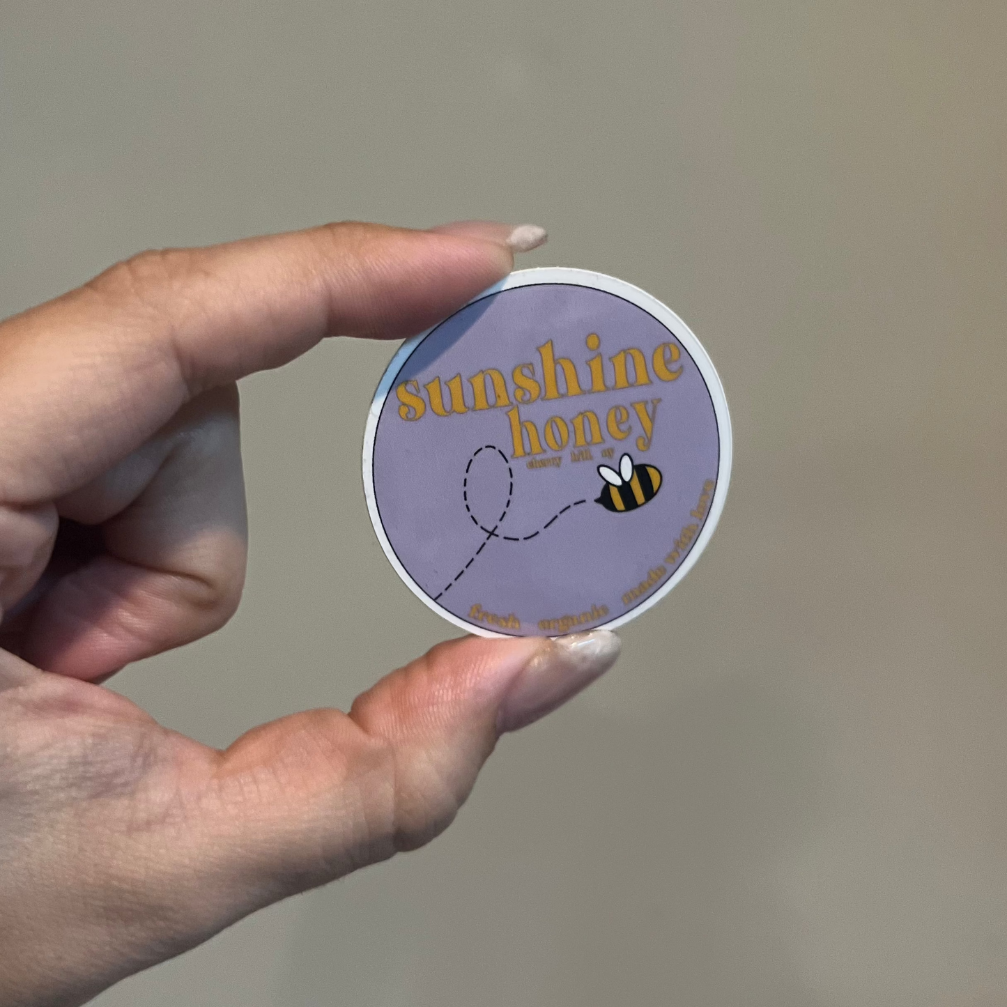 Sunshine Honey Sticker