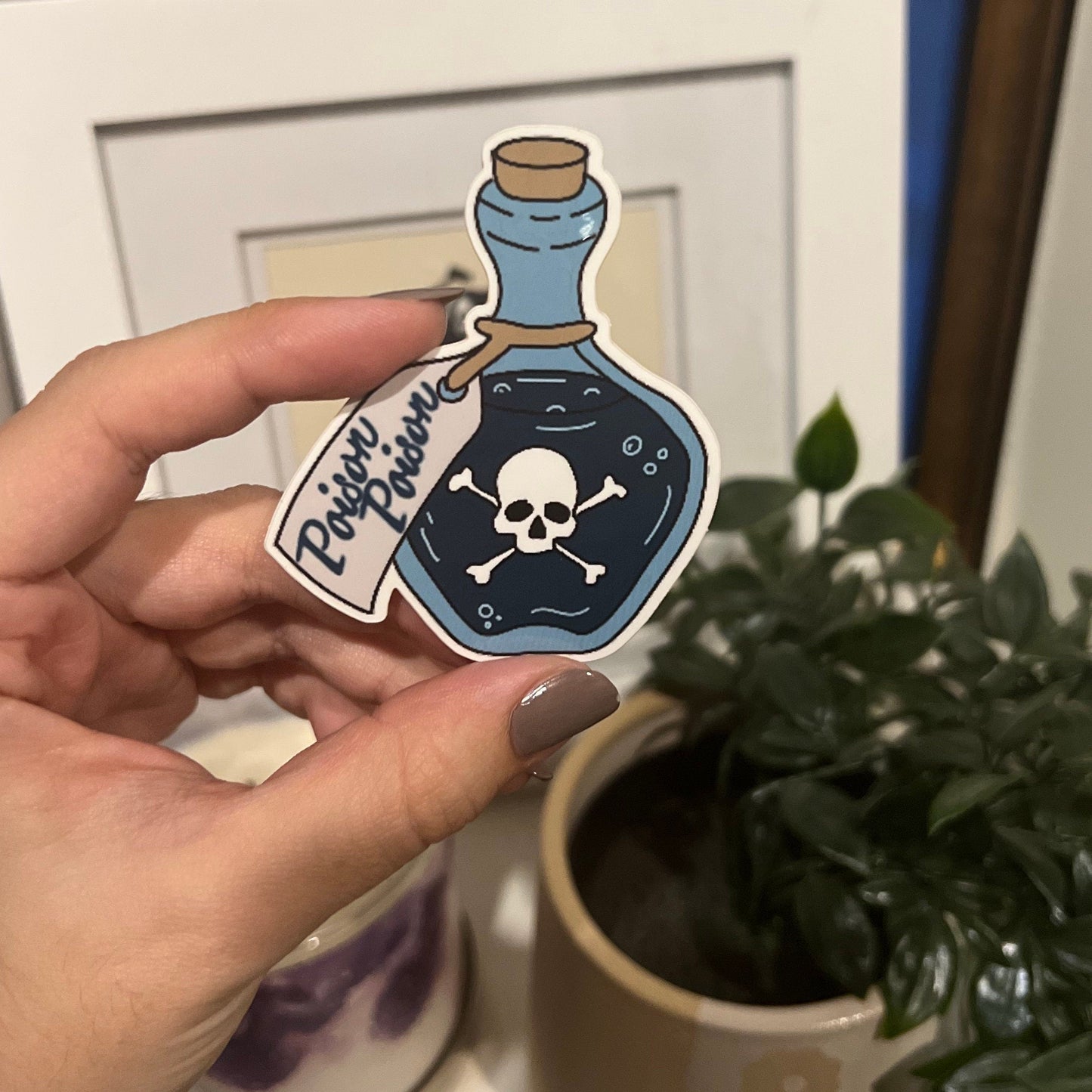 Poison Poison Sticker