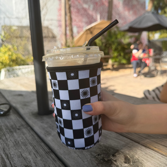 Checkerboard Cup Sleeve