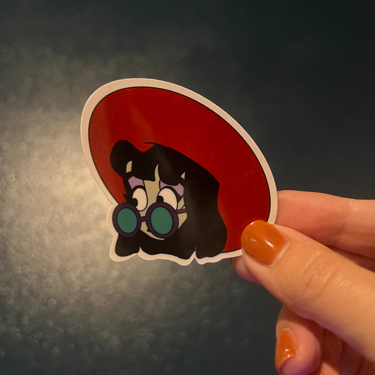 Strange and Unusual Sticker
